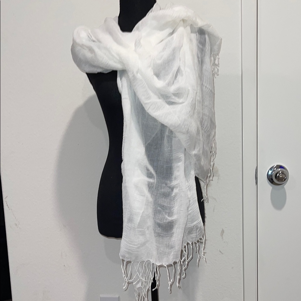 Elegant White Scarf